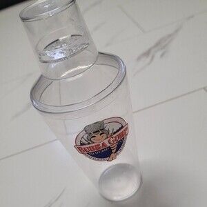 bubba gump shrimp 3 piece plastic cocktail shaker